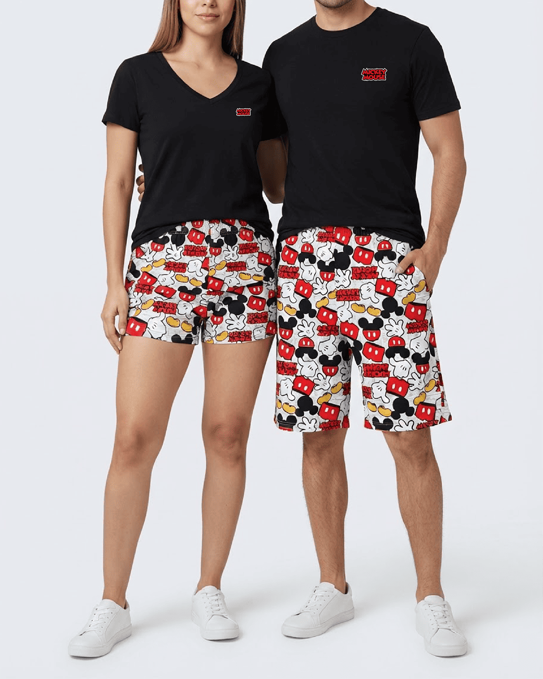 Combo Pijama Short + Pantaloneta Mickey Mouse