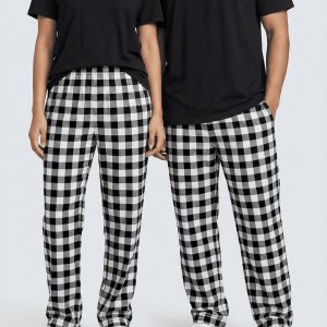 Pijama Cuadros Negros