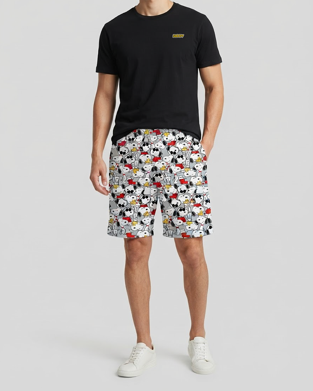 Pijama Pantaloneta Snoopy